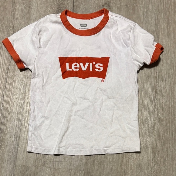 Levi's Other - Levi's Kids White Tee with Red Accents